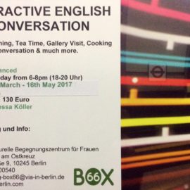 Interaktive English Konversationen ab 14.3.2017!