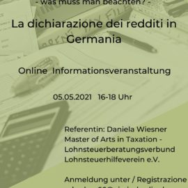 Steuererklärung- was muss man beachten?
